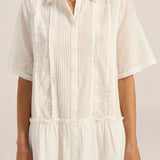 Ilio Nema Capys Dress in White Voile