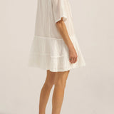 Ilio Nema Capys Dress in White Voile