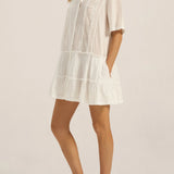 Ilio Nema Capys Dress in White Voile