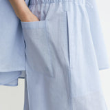 Toteme Wide Summer Trouser in Sky Blue