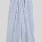 Toteme Wide Summer Trouser in Sky Blue
