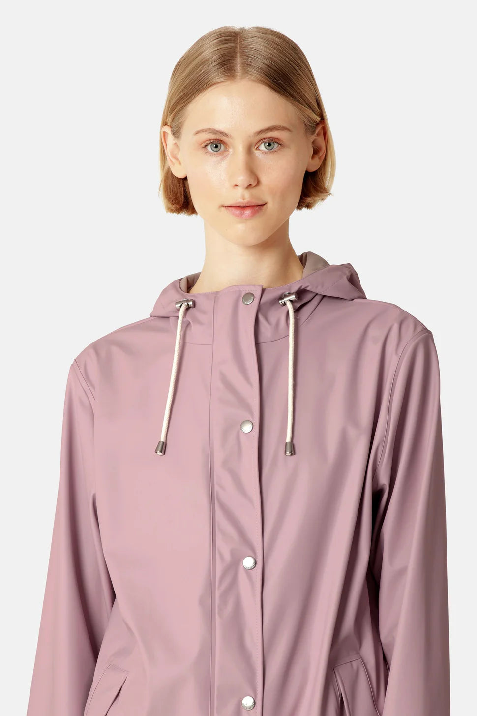 Ilse Jacobsen Rain 228FR Jacket in Dawn Pink