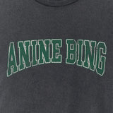 Anine Bing Shelley Tee in Washed Black