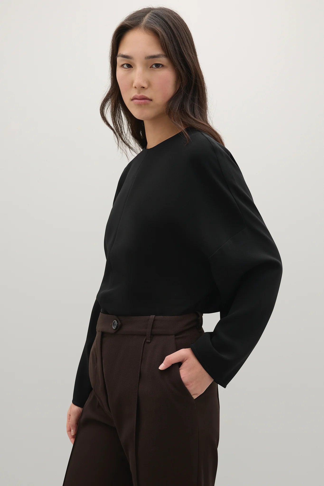 A Emery Tilden Top in Black