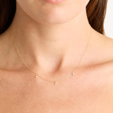 By Charlotte Droplets Diamond Necklace in 14K Gold