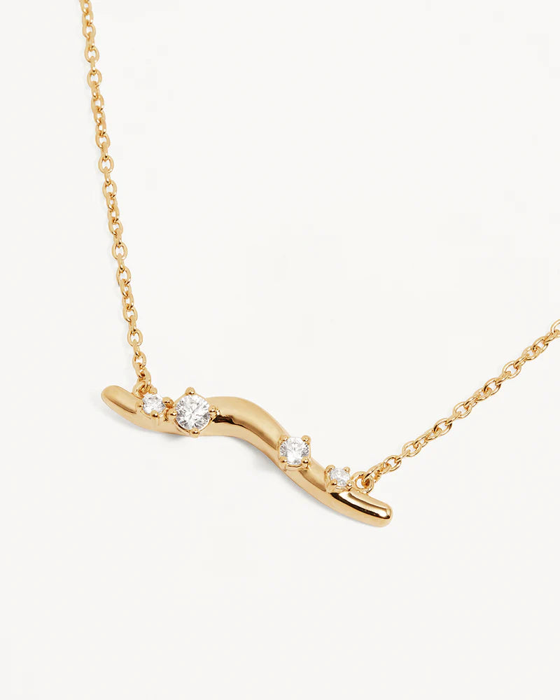 By Charlotte Chasing Tides Necklace in 18K Gold Vermeil