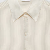 Anine Bing Bridget Shirt in Ivory and Black
