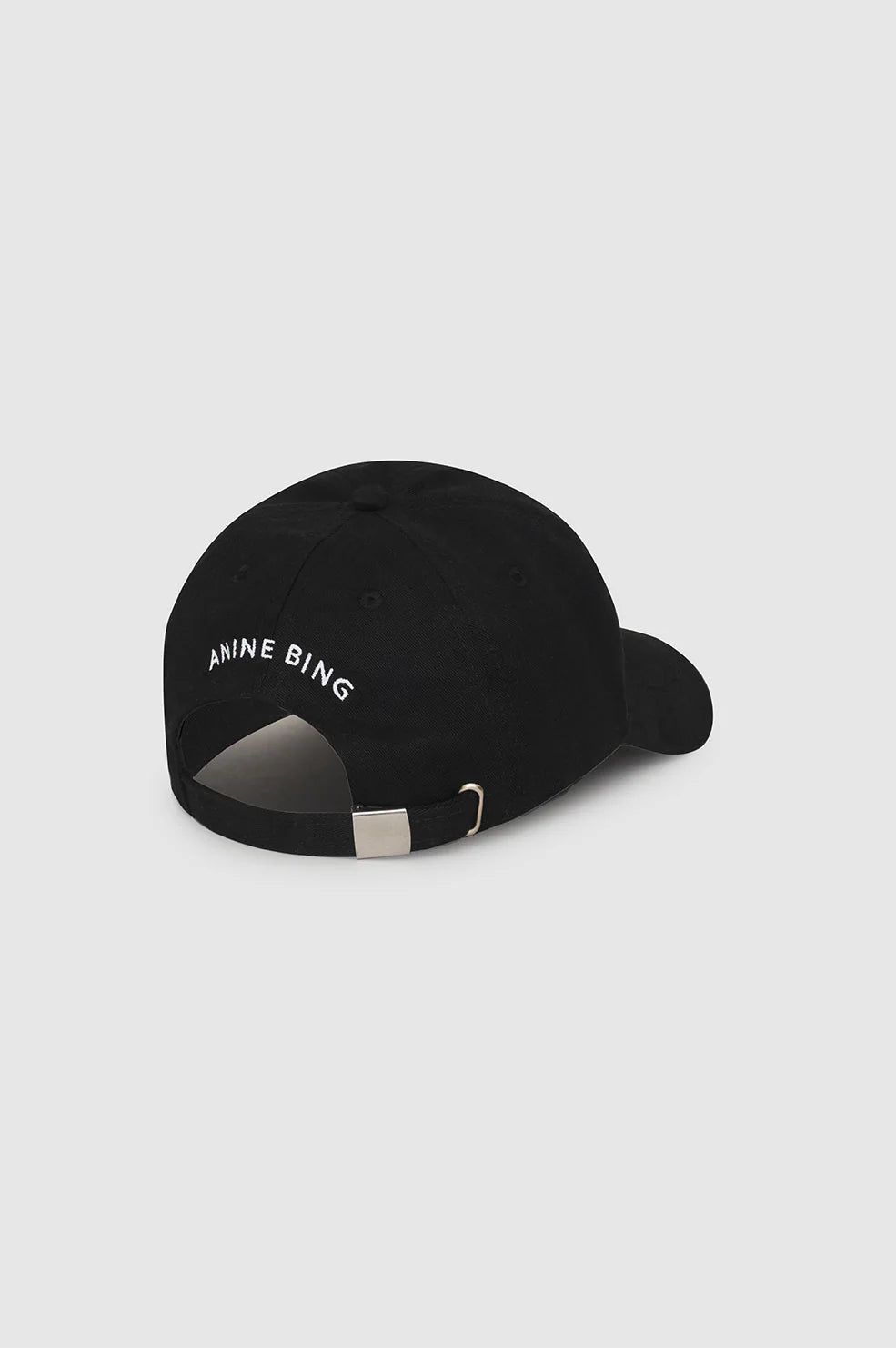 Anine Bing Jeremy Baseball Cap in Black