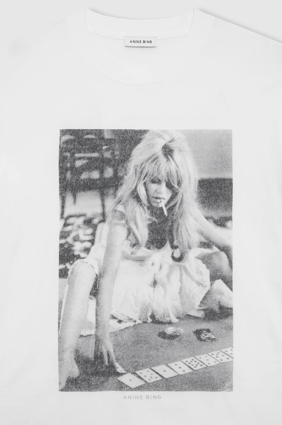 Anine Bing Lili Tee AB X DK X Brigitte Bardot in Ivory