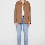 Anine Bing Luca Jacket Camel Cashmere Blend in Camel