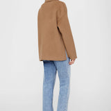Anine Bing Luca Jacket Camel Cashmere Blend in Camel