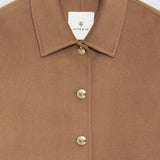 Anine Bing Luca Jacket Camel Cashmere Blend in Camel