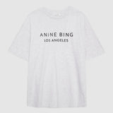 Anine Bing Myers Tee Anine Bing in Heather Grey
