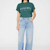 Anine Bing Ashton Tee Los Angeles in Dark Teal
