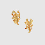 Anine Bing Bow Earrings in Gold