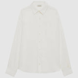 Anine Bing Braxton Shirt in Ivory