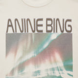 Anine Bing Cade Tee Northern Lights in Off White