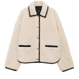 Anine Bing Camden Jacket in Cream