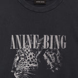 Anine Bing Cohen Tee in Washed Black