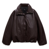 Anine Bing Cyrus Jacket In Deep Brown