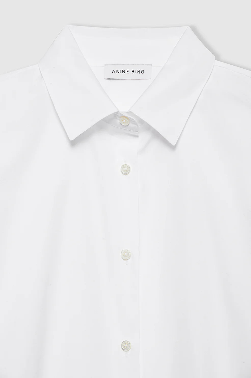 Anine Bing Essie Shirt in White