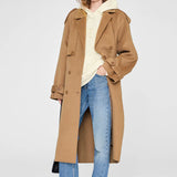 Anine Bing Harvey Sweatshirt in Washed Cream