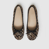 Anine Bing Jamie Flats in Leopard Calf Hair
