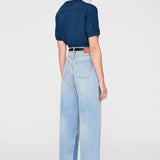 Anine Bing Jaylin Tee Paris in Washed Navy