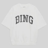 Anine Bing Jay Sweatshirt Bing in Off White