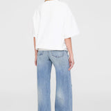 Anine Bing Jay Sweatshirt Bing in Off White