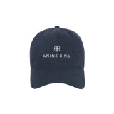 Anine Bing Jeremy Baseball Cap in Washed Navy