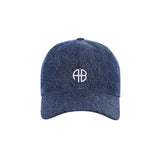 Anine Bing Jeremy Baseball Cap AB in Clean Indigo