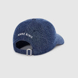 Anine Bing Jeremy Baseball Cap AB in Clean Indigo