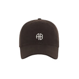 Anine Bing Jeremy Baseball Cap in Dark Brown