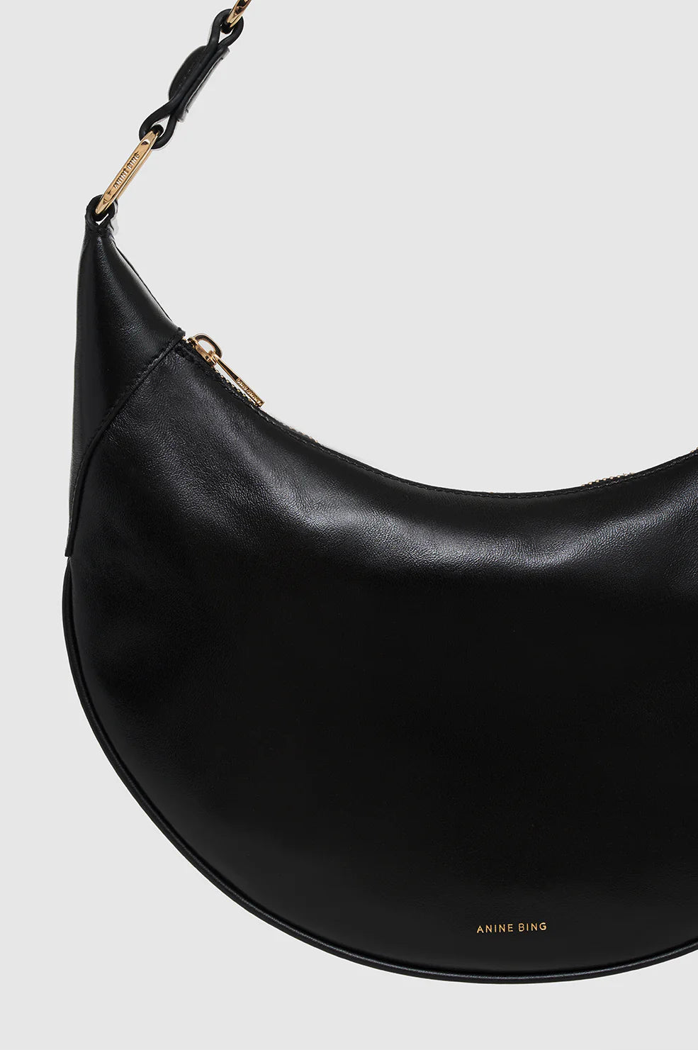 Anine Bing Kate Hobo Bag in Black