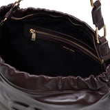 Anine Bing Kate Shoulder Bag in Bordeaux