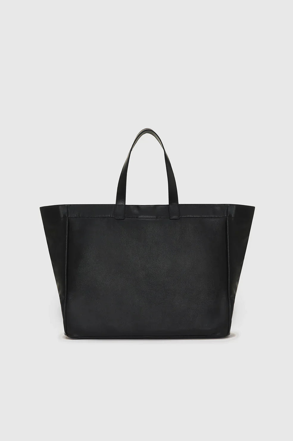 Anine Bing Rio Tote Black Recycled Leather