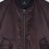 Anine Bing Leon Bomber in Deep Brown