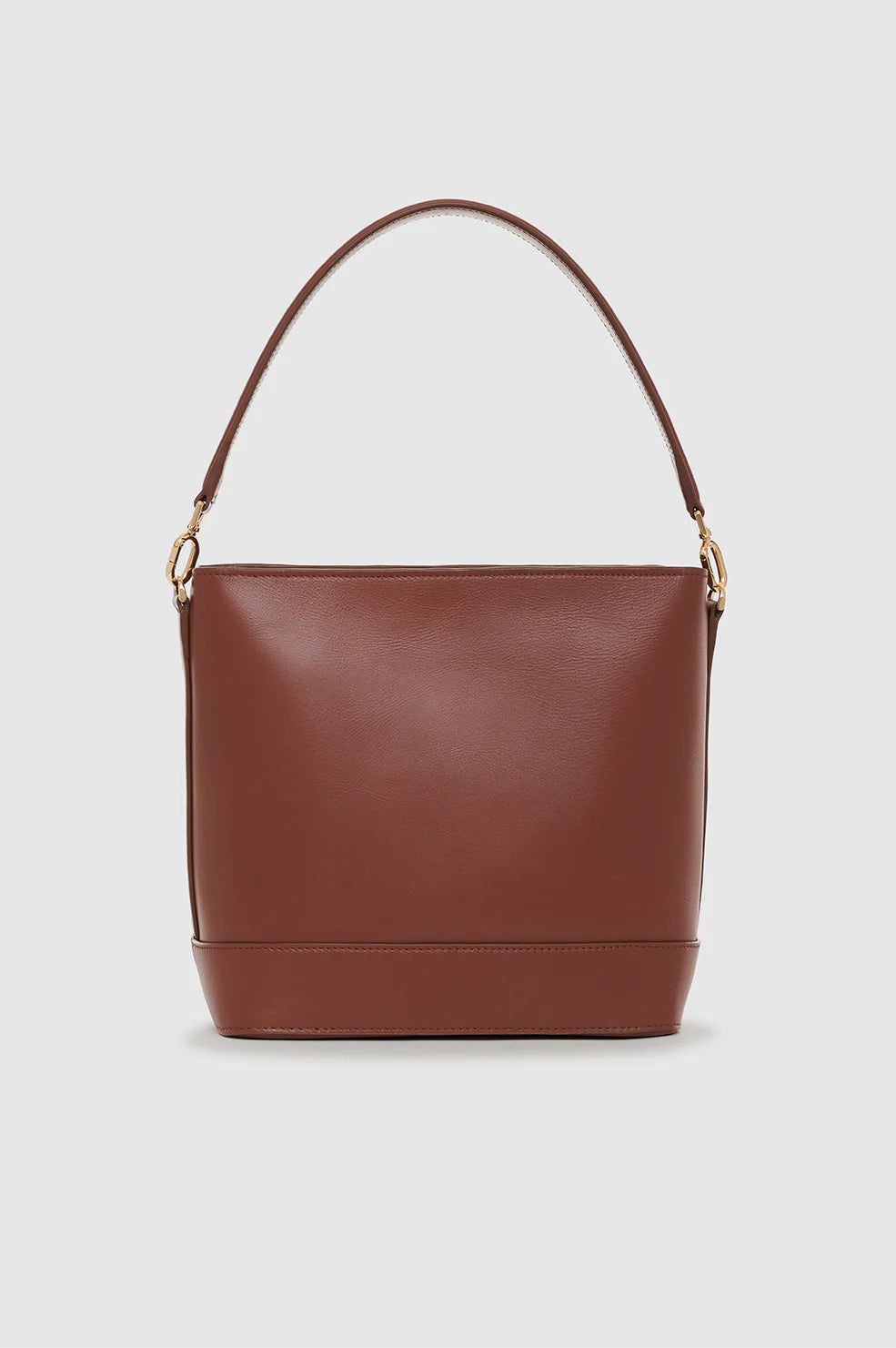 Anine Bing Lili Bucket Bag in Cognac