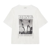 Anine Bing Louis Tee Bing Tour in Ivory