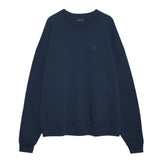 Anine Bing Miles Sweatshirt Framed Monogram in Washed Navy