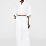 Anine Bing Monogram Belt in Cognac