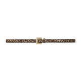 Anine Bing Nicola Belt in Leopard Calf Hair