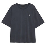 Anine Bing Rudy Tee Empowerment in Washed Black