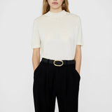 Anine Bing Signature Link Belt in Black