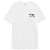 Anine Bing Walker Tee Empowerment in Ivory