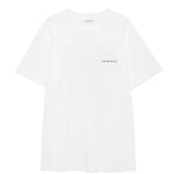 Anine Bing Walker Tee Spray Paint in Ivory