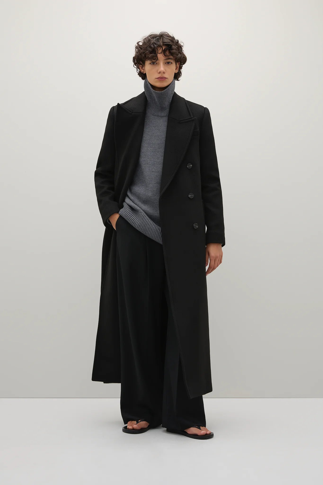 A Emery Kenner Coat in Black