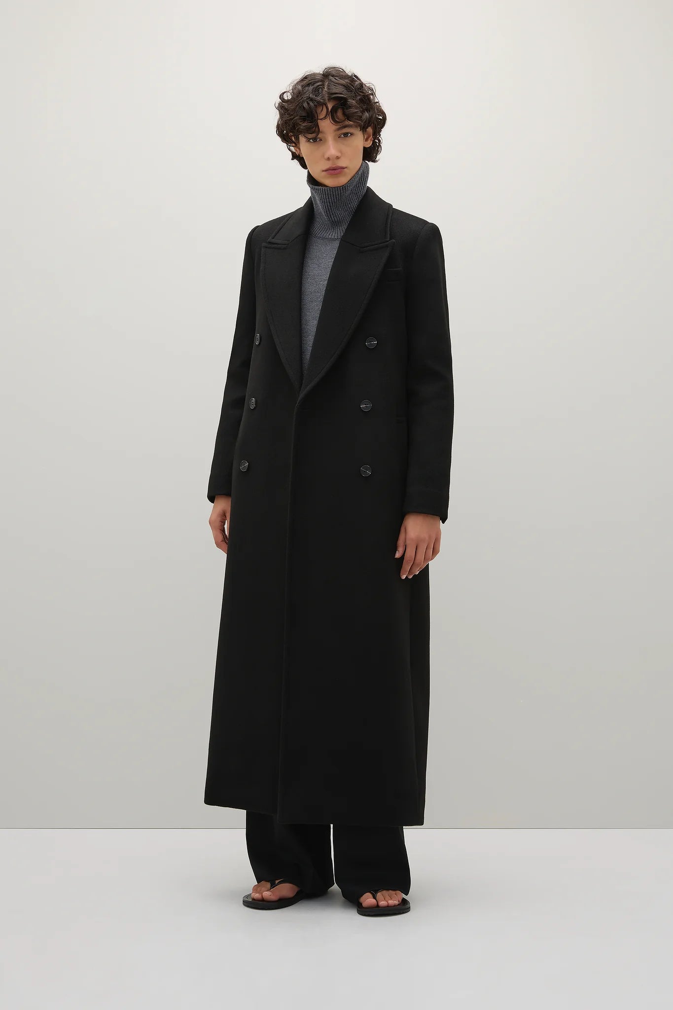 A Emery Kenner Coat in Black