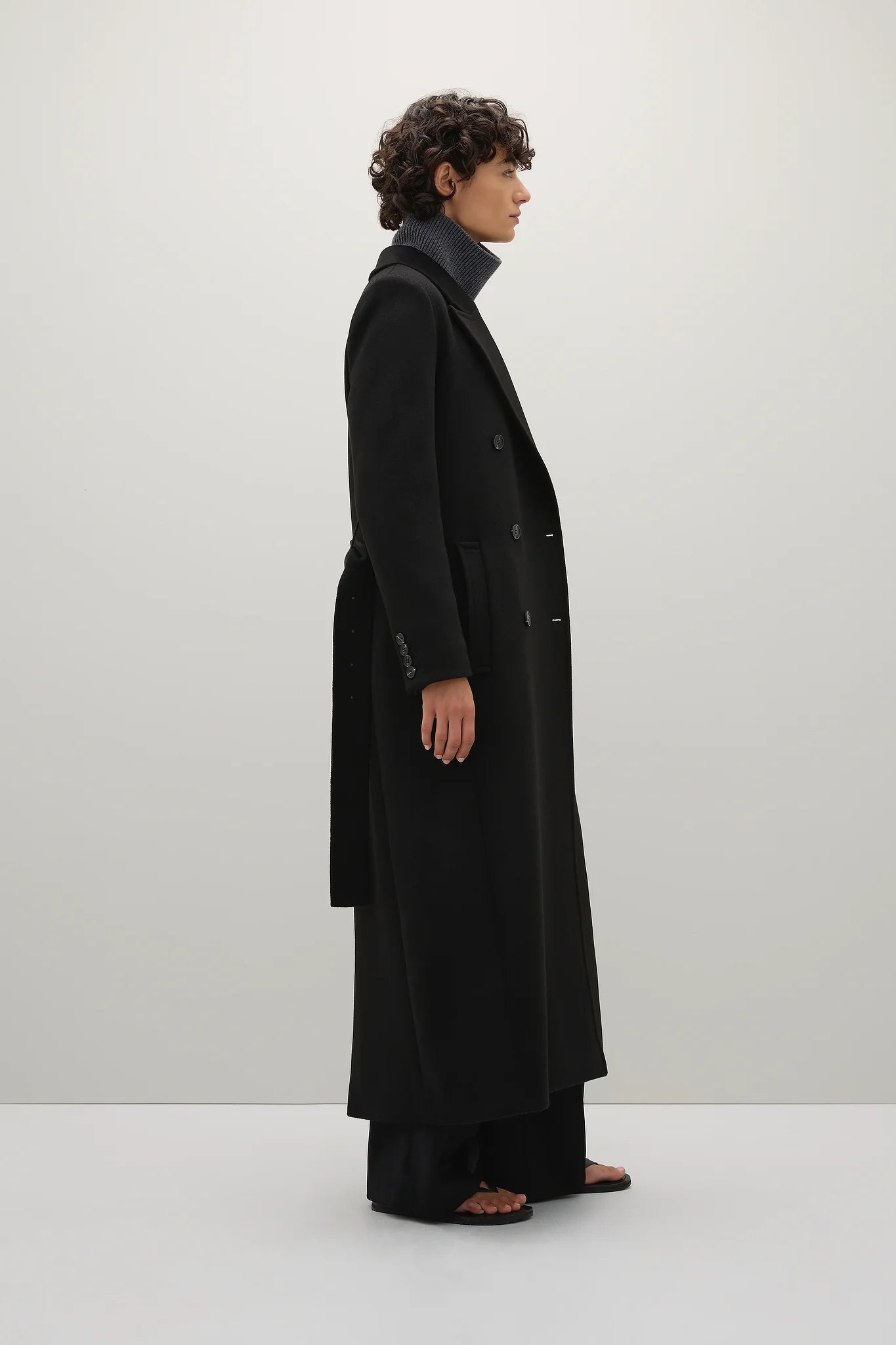 A Emery Kenner Coat in Black